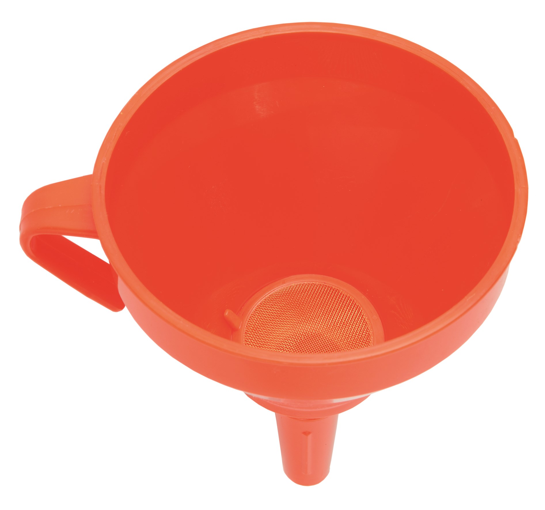 Tratt med handtag och sil