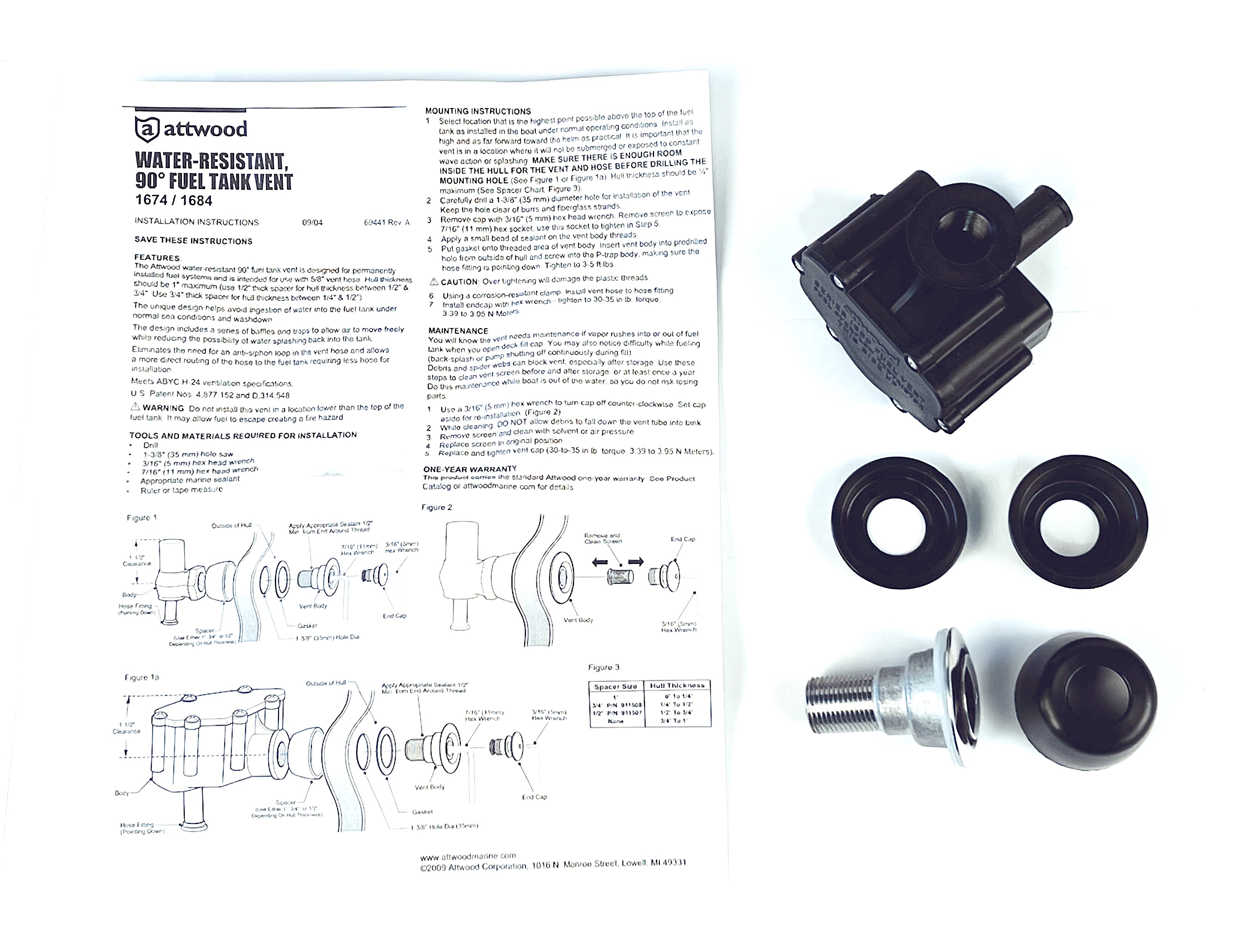 FUEL SURGE PROTECTOR W/FL