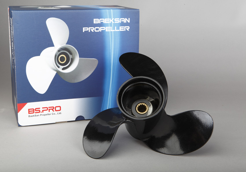 BaekSan propeller för Johnson/Evinrude 15 hk, stigning 10 tum