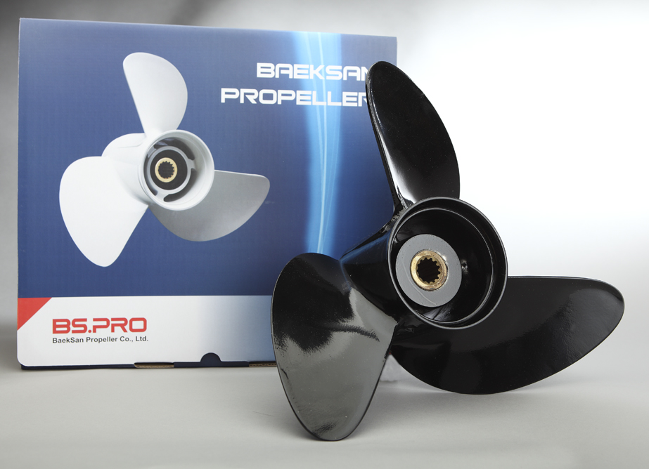 BaekSan propeller för Evinrude/Johnson 45-140 hk, stigning 19 tum
