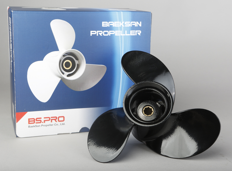 BaekSan propeller för Mercury 6-15 hk, 9 X 8