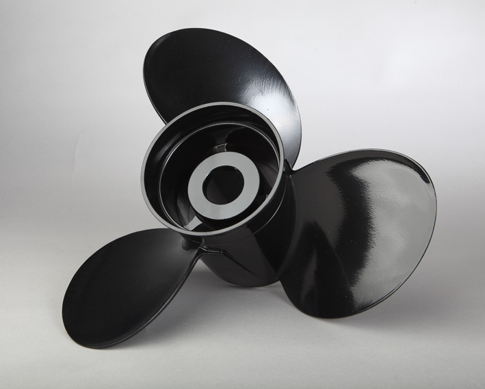 BaekSan aluminiumpropeller, 14 1/4x21, löst hubkit (QA1918X, 832832A45)