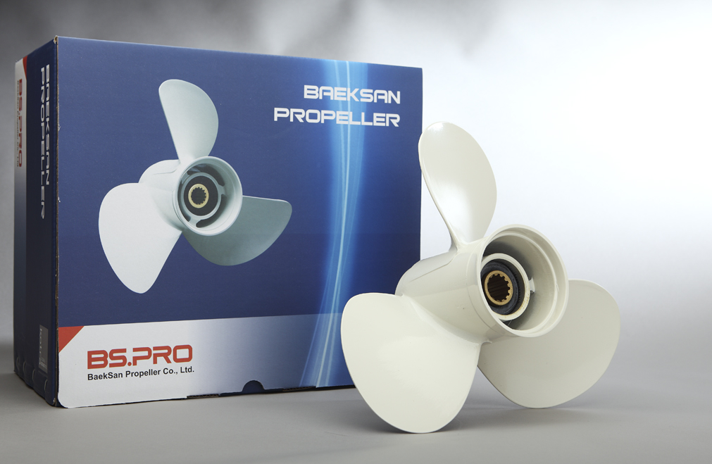 BaekSan propeller för Yamaha 40-60 hk, stigning 12 tum