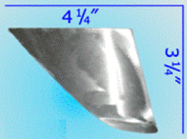 Skeg Mercury/Mariner 8-15hk 1986->, 070-SM81586L