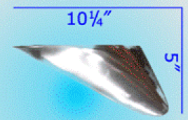 Skeg Evinrude V6 OV6 1984->, samt OMC Cobra stort växelhus. 070-E64, 070-SEOV6V8