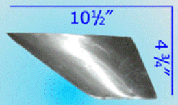 Skeg Evinrude 200-225hk E-tec, 070-SEET2V6L