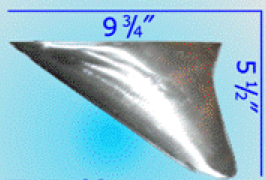 Skeg Johnson/Evinrude 75-115hk 1999-> och E-tec, 070-SE115V4V6