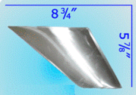 Skeg Mecury/Mariner 250hk Pro X limited w/torque tab, 070-SM250PXB