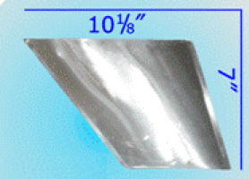 Skeg Mecury/Mariner 2,4L och 2,5L leading edge racing, 070-SM2425