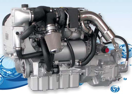 FNM Diesel inombordsmotor.