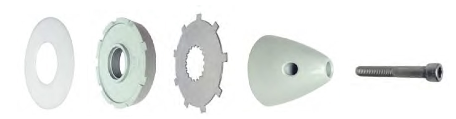 Propellermutter kit Volvo AQ