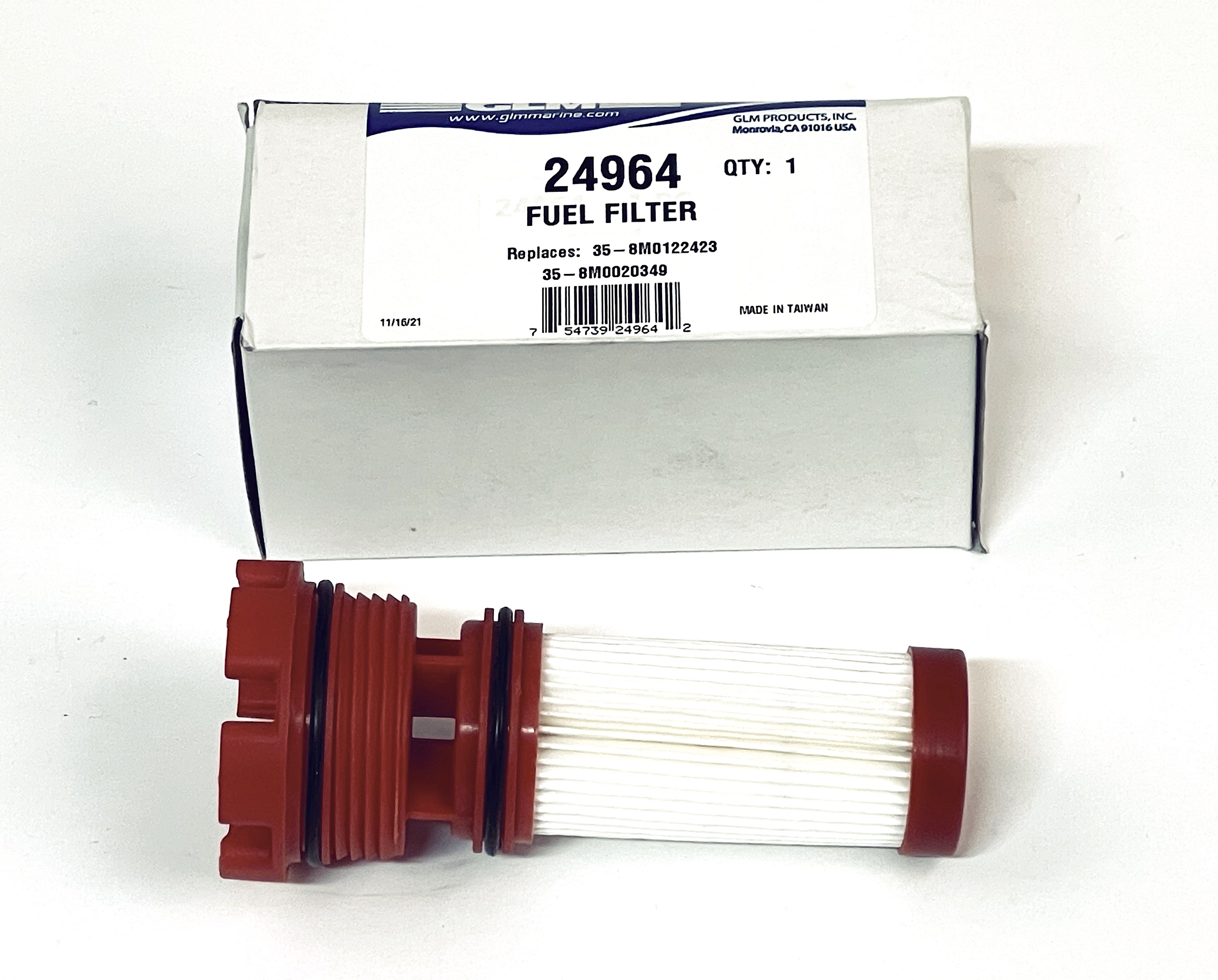 Bränslefilter, passar Optimax och Verado.