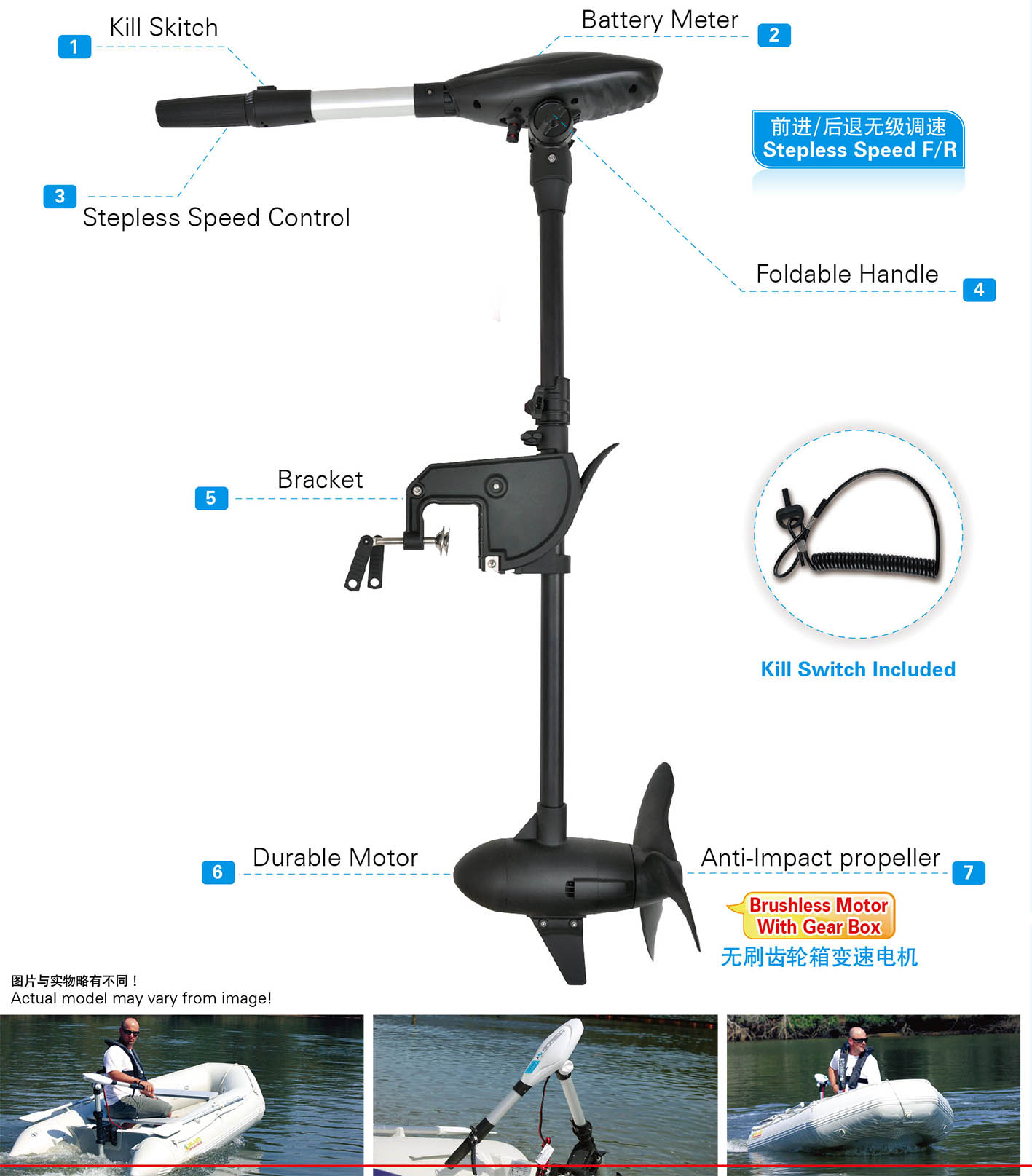 Radice Type propeller anode conical - Mg anode only