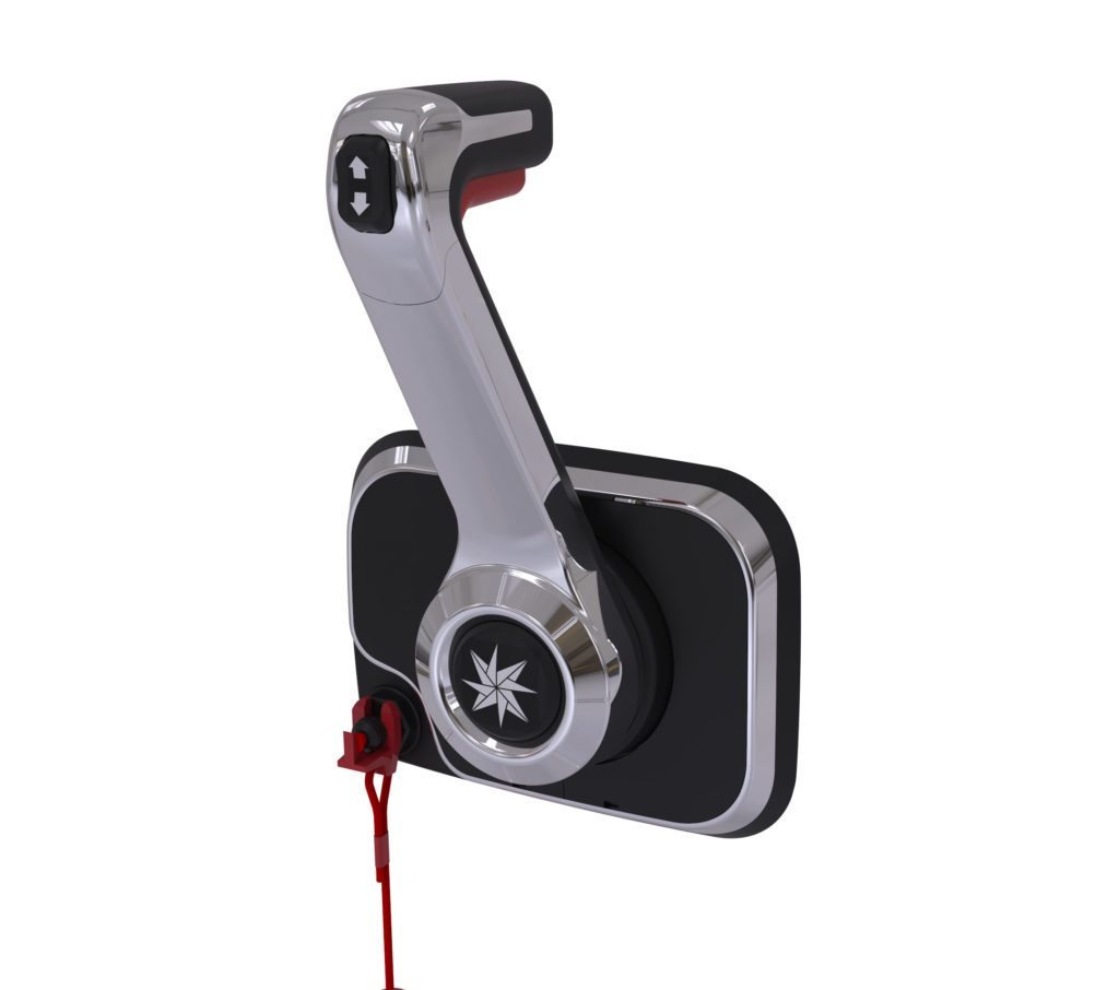 Sidomonterat reglage Xtreme SM krom trim/tilt