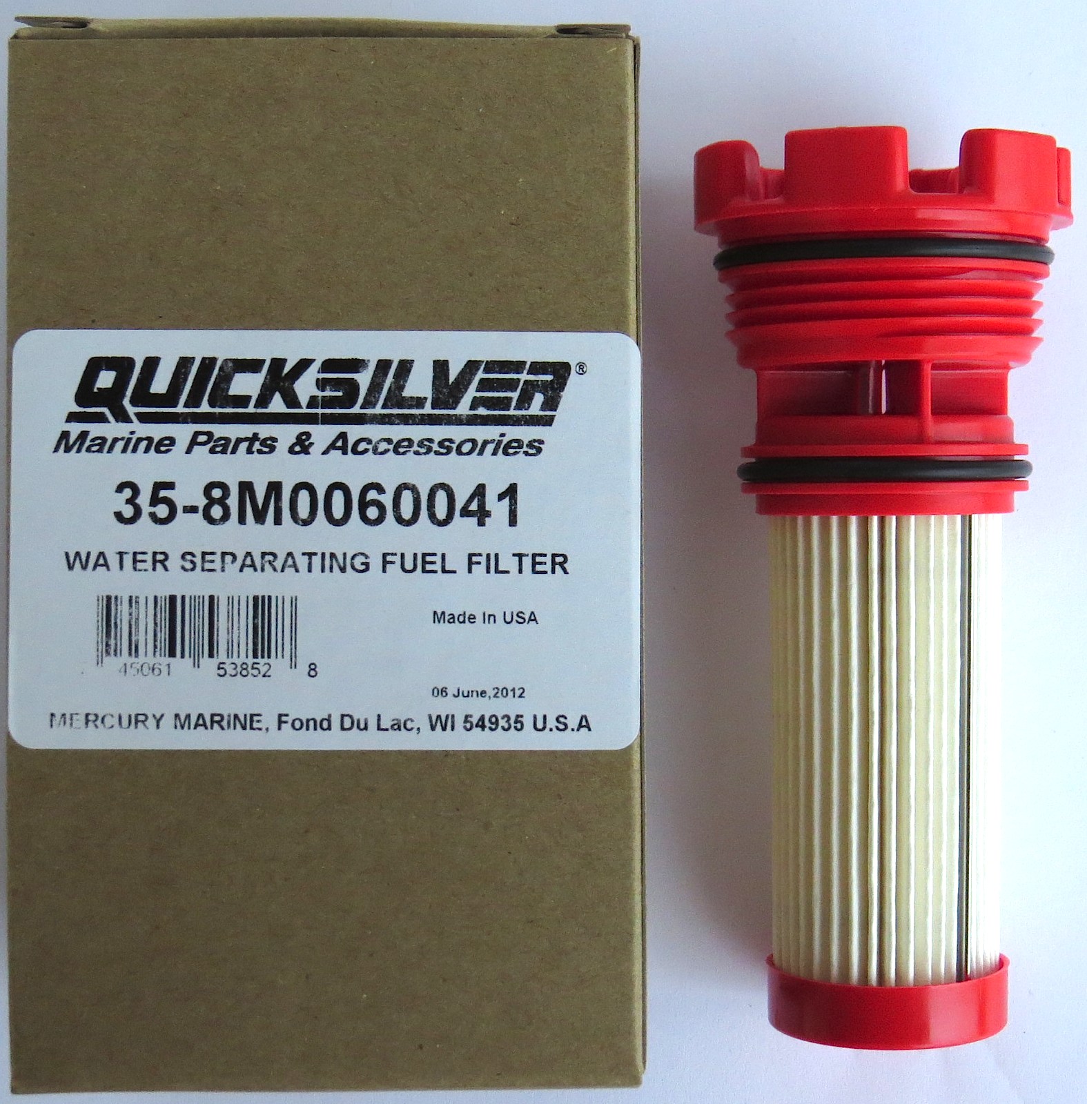 Mercury original bränslefilter, passar Optimax och Verado.