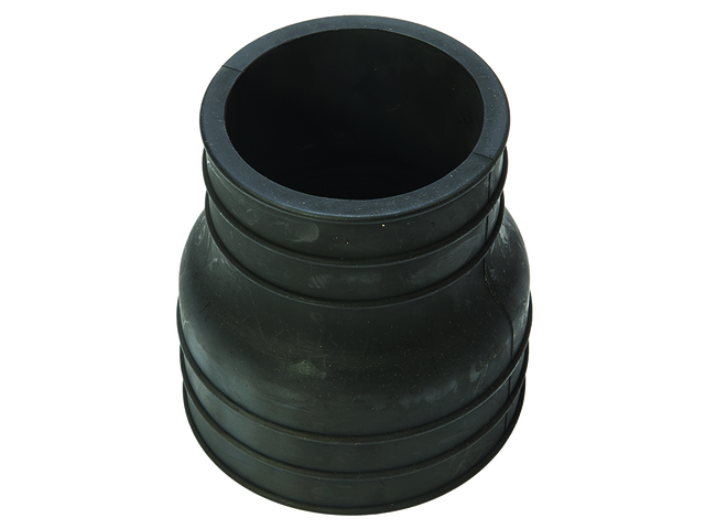 Avgasbälg övre mellan knä och avgaskrök.