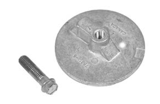 tear drop weld-on anode 1,18kg