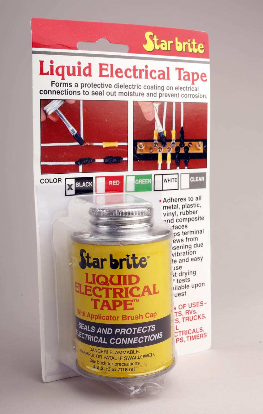 Eltejp på burk. Performix Liquid Tape