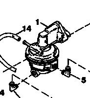 Pump assy fuel OBS 2st nipplar 188074 behöver köpas till.