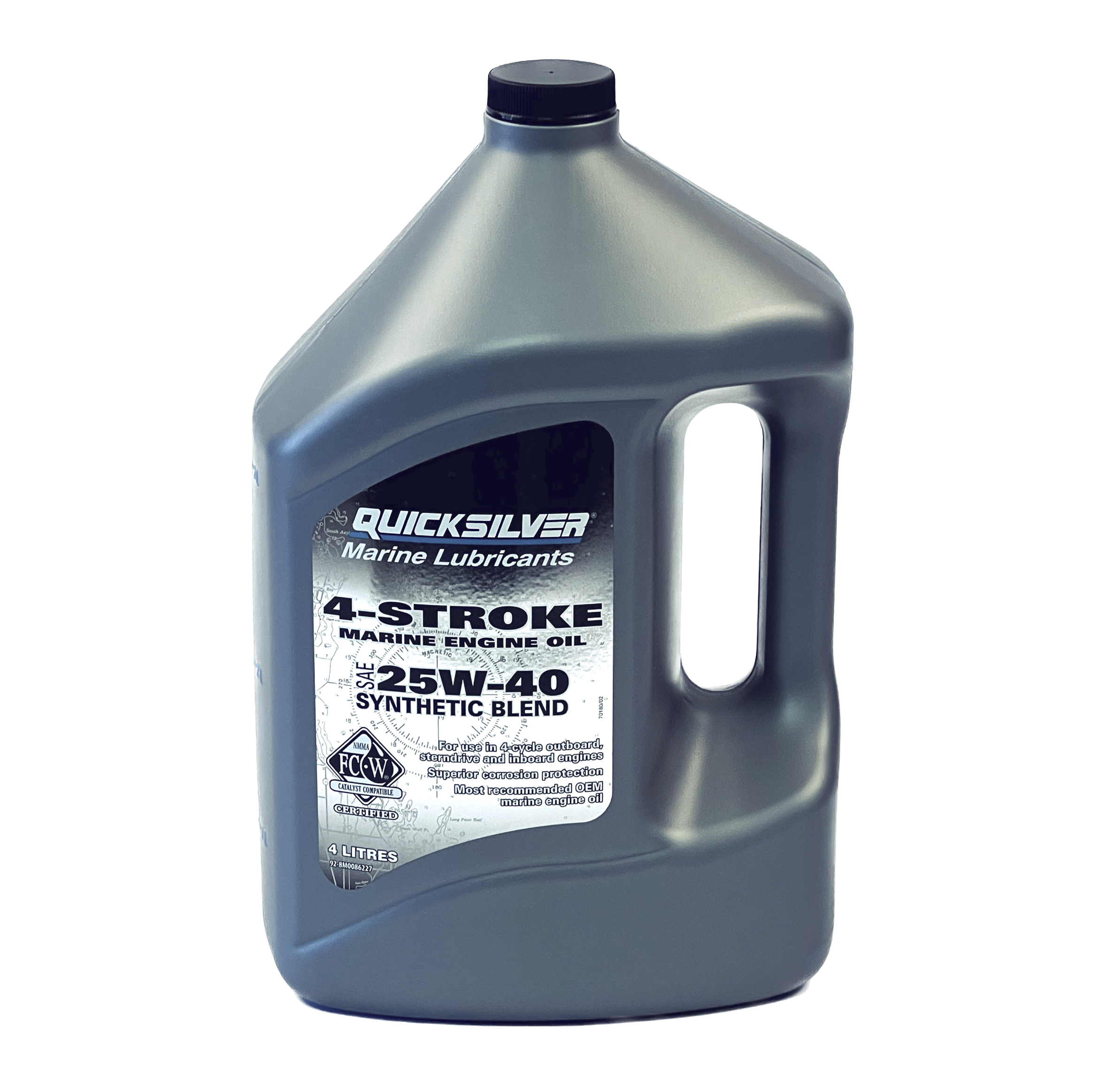 25w-40 4 liter, Mercury båtmotor olja