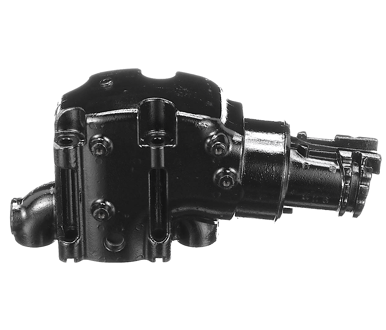 Avgasknä, tidig modell