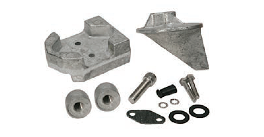 tear drop weld-on anode 0,71kg