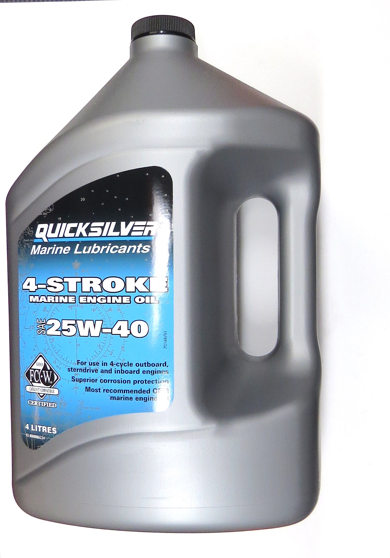 Motorolja inombordare/utombordare 25w-40 mineral 4L