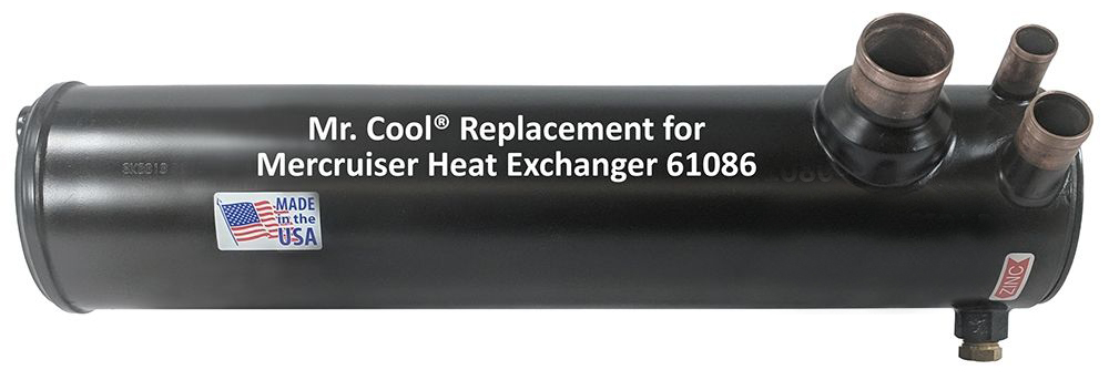 Värmeväxlare (61086A7, 61086A11, 8M0157284)