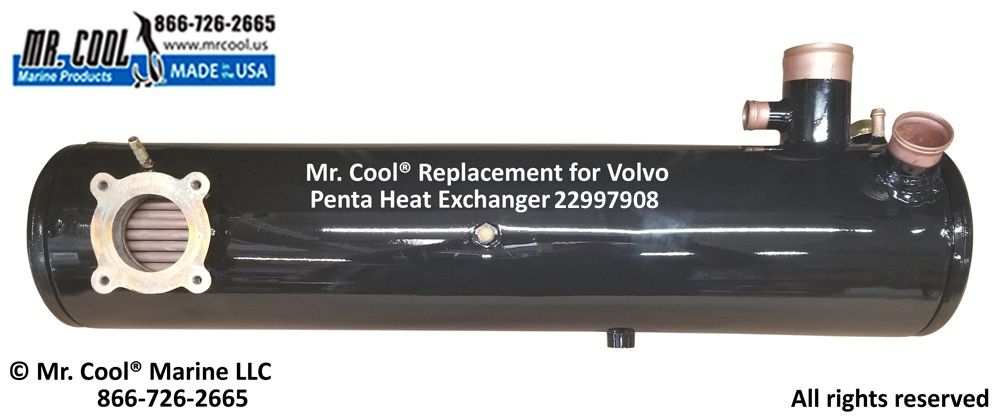 Värmeväxlare Volvo Penta (23268396, 21722581, 22997908, 22247497)
