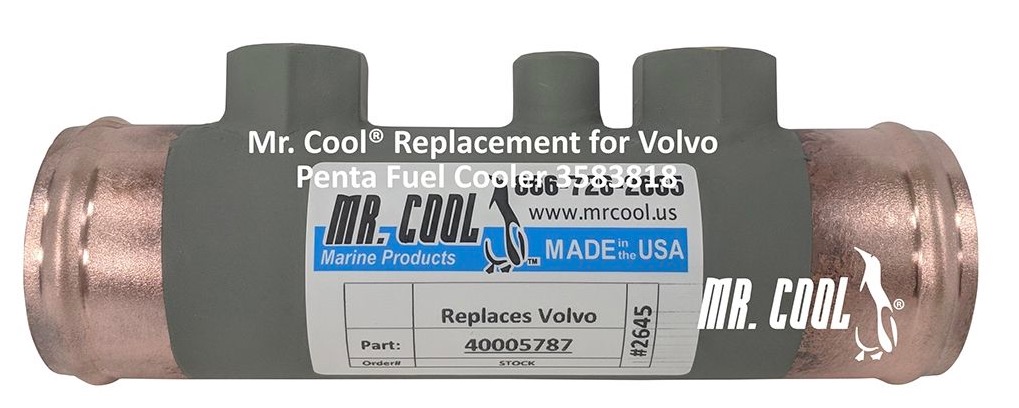 Oljekylare Volvo Penta, Bränslekylare (3583818, 23485230, 40005787)