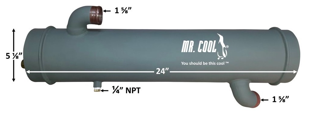 Värmeväxlare Volvo Penta (3586706, 3582764, 3580886)