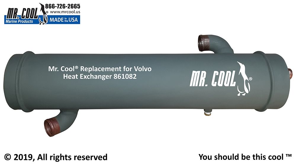 Värmeväxlare Volvo Penta (861082, 3586705)