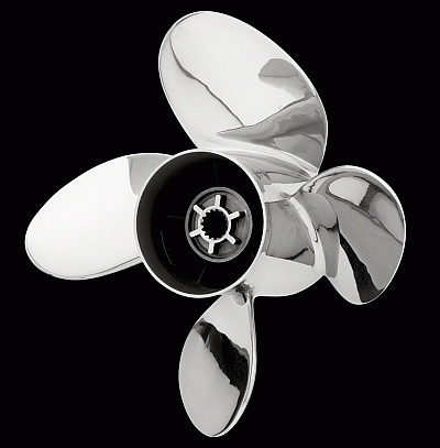 4-Bladig propeller PTZ stigning 21 tum