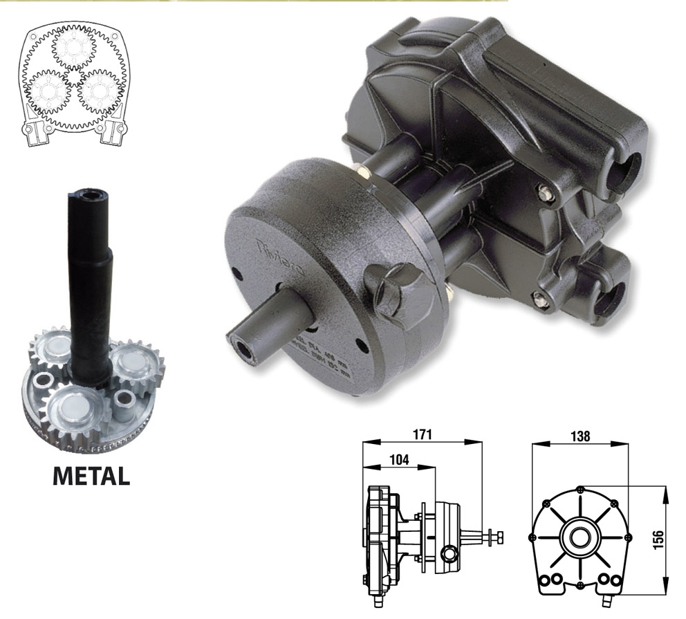 Vajerstyrning, mekanisk SG03