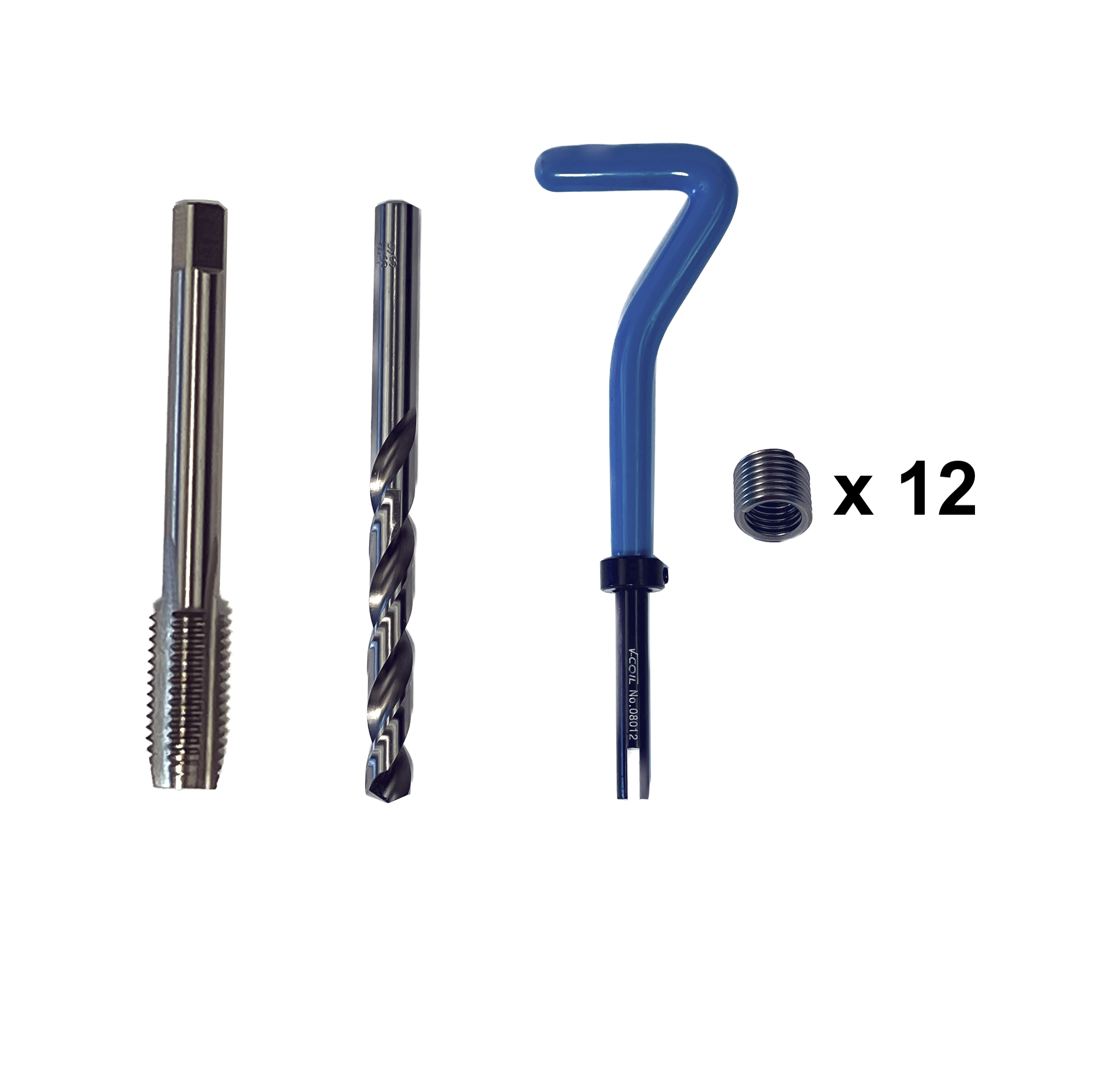 Gängtapp med insatsgängor för oljeplugg