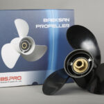 3-bl båtpropeller till Mercury stigning 13 tum