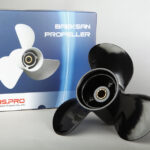 3-bl båtpropeller till Tohatsu/Mercury stigning 14 tum