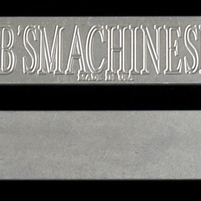 Bob´s Machine Transom backing plates, 2st (en lång och en kort)