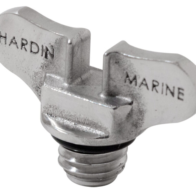 Dräneringsplugg med o-ring. Rostfri