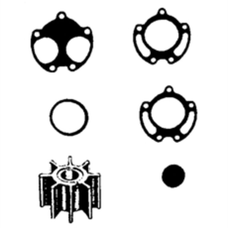 Impeller för pumphus i plast.