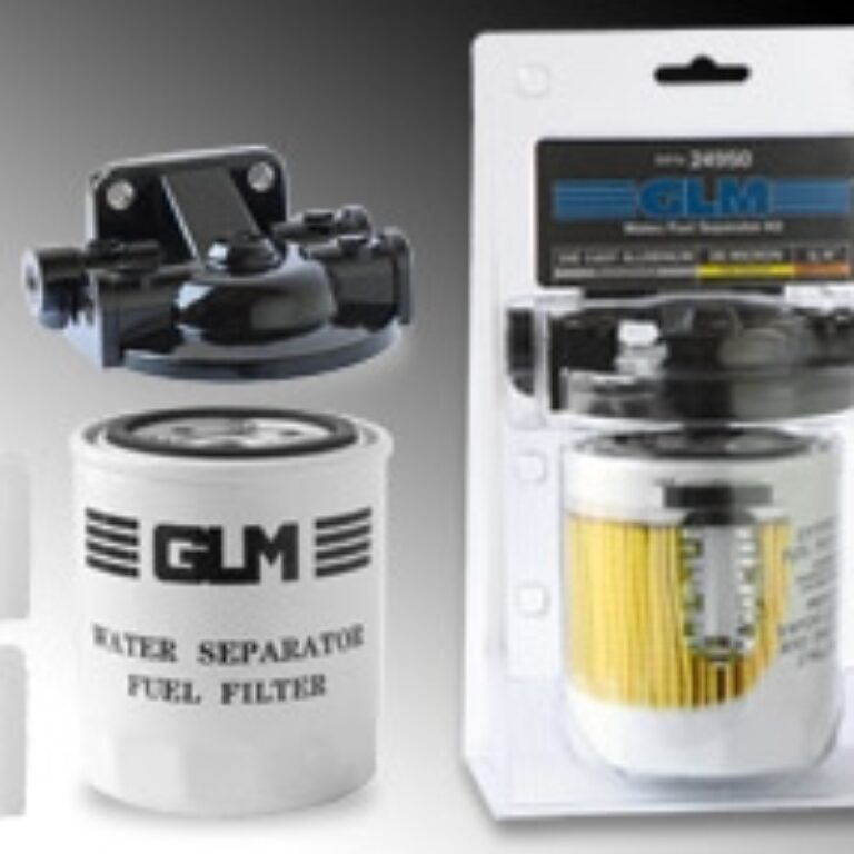 Vattenseparerande bränslefilter med fäste