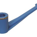 Flytande propellernyckel med mutter och bricka.