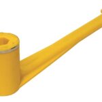 Flytande propellernyckel med mutter och bricka.