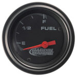 Bränsle/tank instrument, svart