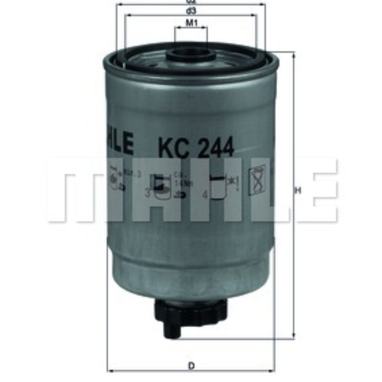 Bränslefilter med vattenavskiljare