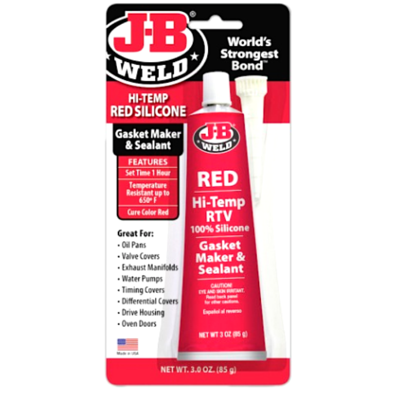 HI-Temp Red silicon