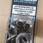 Monteringskit med muttrar/brickor drev