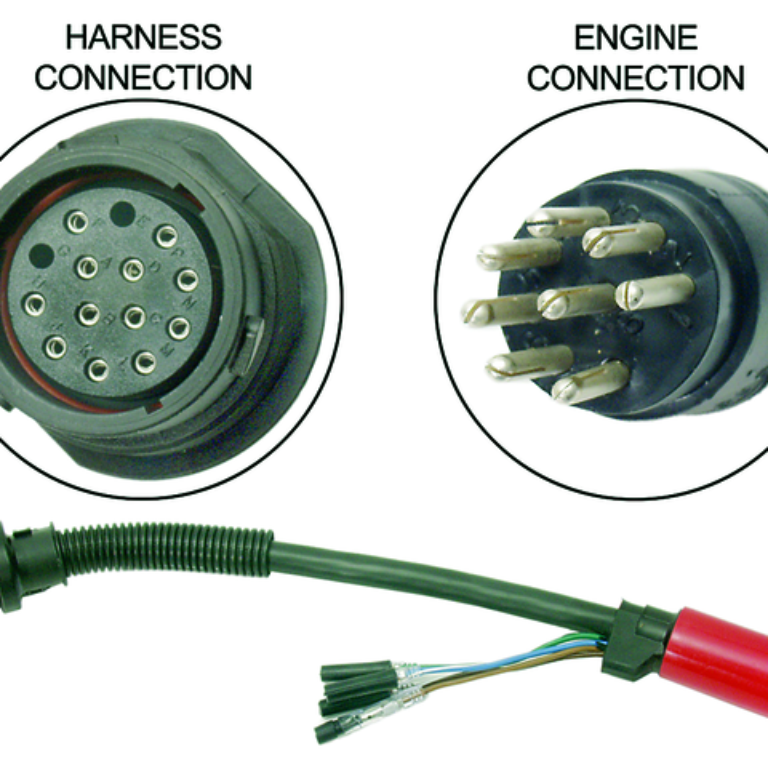 Adapter mellan motor och reglage, 14 PIN till 8 PIN 