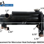 Värmeväxlare (ersätter 860234A1, 860234, 860234P)