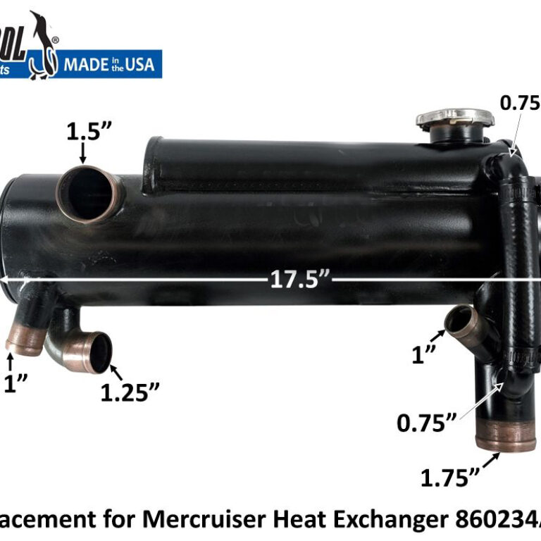 Värmeväxlare (ersätter 860234A1, 860234, 860234P)